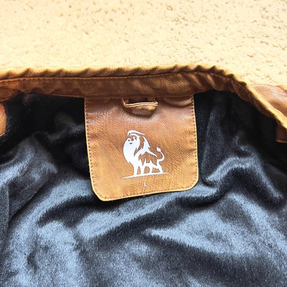 NWT David Outerwear Leather Jacket - Picture 13 of 14